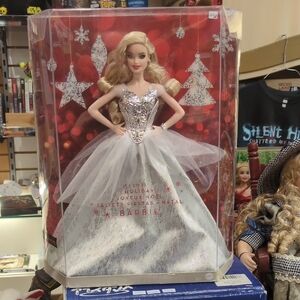 Barbie Silver and White Holiday Glam Doll